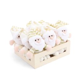 Enfeite Para Pendurar Noel Sortido ido Branco Ouro