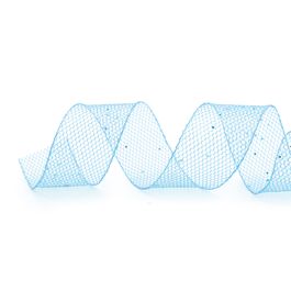 Fita Aramada Telada C/Glitter Azl 6,3X9,14M