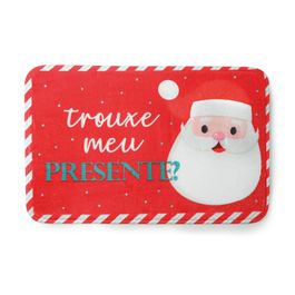 Tapete Noel Vermelho Branco Verde