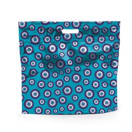 Sacola Com Zíper Olho Grego Colorido