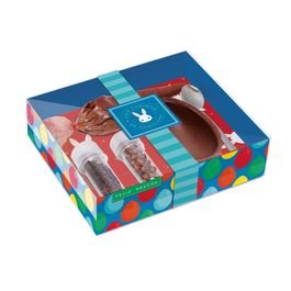 Caixa Kit Confeiteiro Coelhinho Sai Da Toca Azul