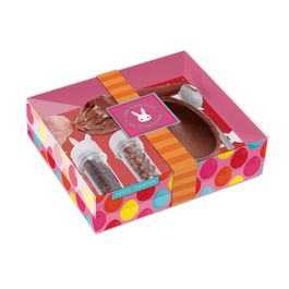Caixa Kit Confeiteiro Coelhinho Sai Da Toca Rosa