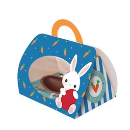 Caixa Kit Confeiteiro Maleta Coelhinho Sai Da Toca Azul