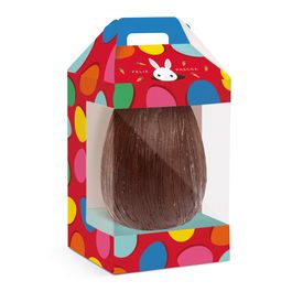 Caixa New Maleta Retangular Vertical Para Ovo Com Visor Coelhinho Sai Da Toca Colorido