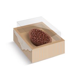Caixa New Moldura Com Hotstamping Lavie Amêndoa