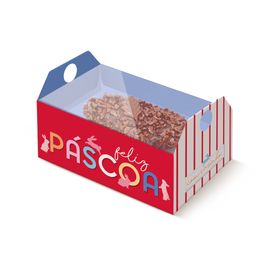 Caixote Para 1 Meio Ovo Feelings Colorido