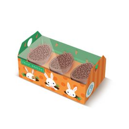 Caixote Para 3 Meio Ovo Coelhinho Sai Da Toca Colorido