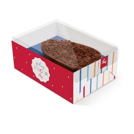 Caixa Basic Para Meio Ovo Feelings Colorido