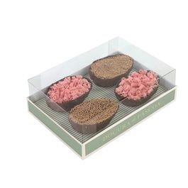 Caixa Degustação Para Mini Ovos Lavie Composê Colorido