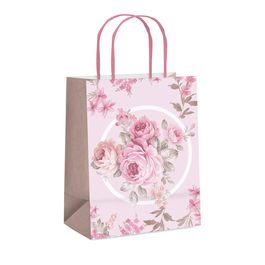 Sacola de Papel Marina Rosa