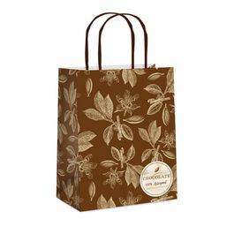 Sacola De Papel Sabor Marrom
