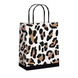 Sacola de Papel Animal Print Colorido