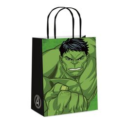 Sacola de Papel Hulk Verde / Preto