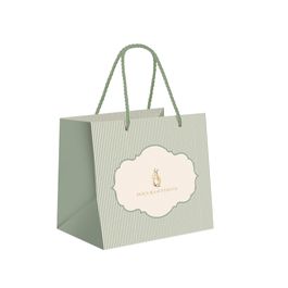 Sacola Premium Para Um Meio Ovo Com Hotstamping Laviê Colorido