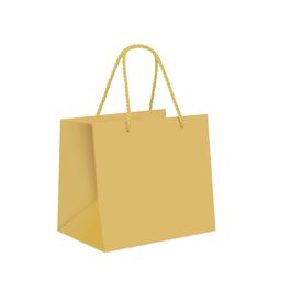Sacola Premium Para Um Meio Ovo Butter Yellow Colorido