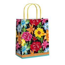 Sacola de Papel Festa Junina Colorido