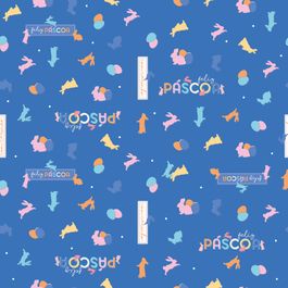 Folha Páscoa Perol Feelings Azul