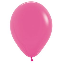 Látex Redondo Fashion Sólido Liso Rosa Fúcsia