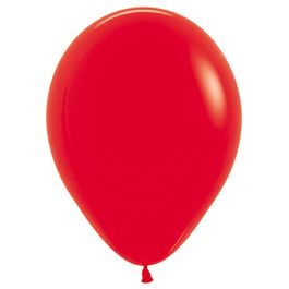 Látex Redondo Fashion Sólido Liso Vermelho