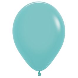 Látex Redondo Fashion Sólido Liso Azul Claro