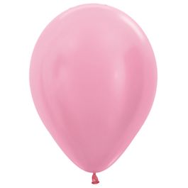 Látex Redondo Satin Sólido Liso Rosa
