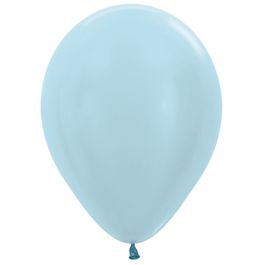 Látex Redondo Satin Sólido Liso Azul