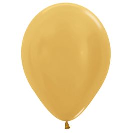 Látex Redondo Metal Sólido Liso Dourado
