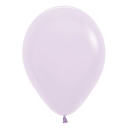 Látex Redondo Matte Sólido Liso Lilás