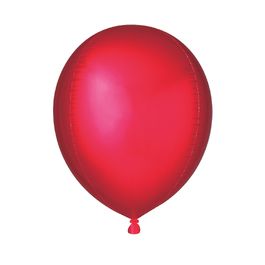 Plástico Gota Liso Vermelho