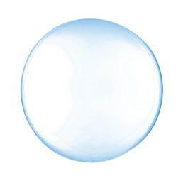 Metalizado Bolha Clear Liso Azul