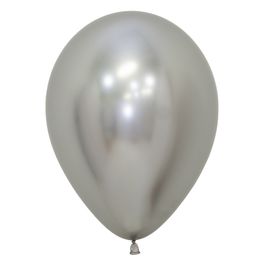 Látex Redondo Fashion Sólido Reflex Prata