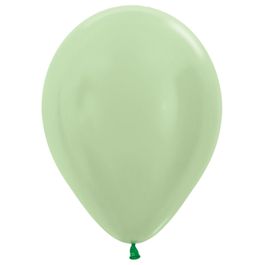 Látex Redondo Satin Sólido Liso Verde