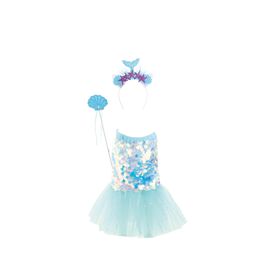 Fantasia Sereia Infantil c/3 PC