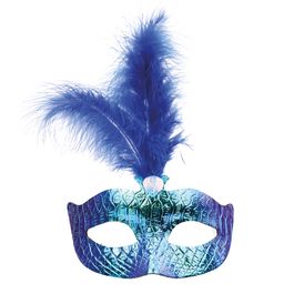 Máscara Zurique Nacarado Azul