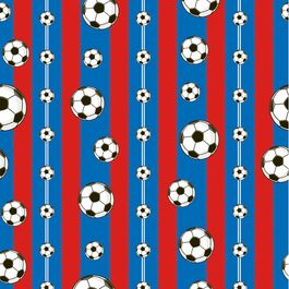 Folha Perol Grandes Clubes Vermelho/Azul/Branco PT C/50