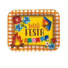 Bandeja Laminada Festa Junina Arraia
