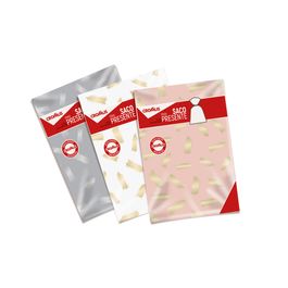 Saco para Presente Sortido No Milheiro Pinceladas Colorido