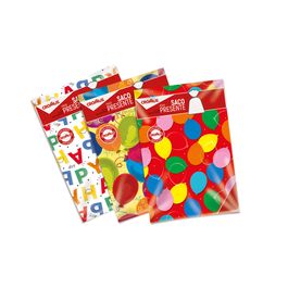 Saco para Presente Sortido No Milheiro Aniversario Sortido Colorido