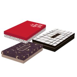 Cx Retangular com Tampa Baixa Sortido Colorido