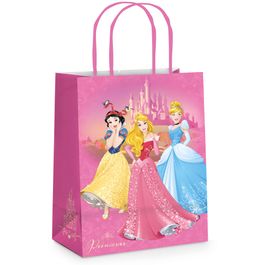 Sacola de Papel Princesa Real Rosa
