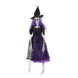 Esqueleto Bruxa Roxo