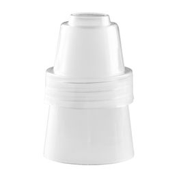 Adaptador Bico De Confeitar Simples Plástico Branco G