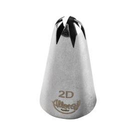 Bicos Para Confeitar Flor De Pitanga Aço Inox Prata N°2C