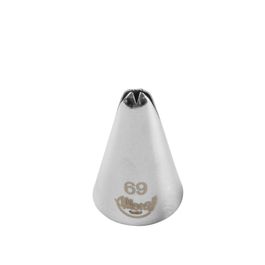 Bicos Para Confeitar Folha Aço Inox Prata N°70