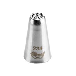 Bicos Para Confeitar Chuveirinho Aço Inox Prata N°234