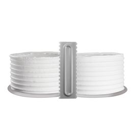Espátula Decorativa 2 Em 1 Plástico Cinza N° 1
