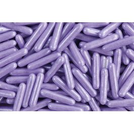 Confeito Sugar Rods Perolizados Roxo
