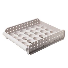 Organizador Ovos Empilhável 30 Ovos Branco