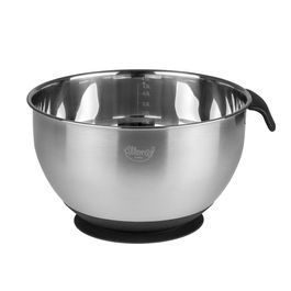 Bowl Massas Pesadas Aço Inox Prata / Preto