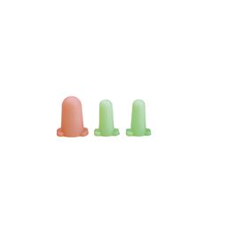 Tampa Protetora Para Bico De Confeitar Silicone Verde / Rosa